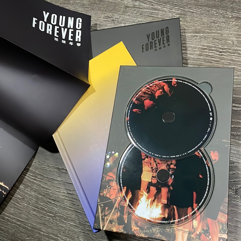 BTS Young Forever Album Night Version w/ RM photocard